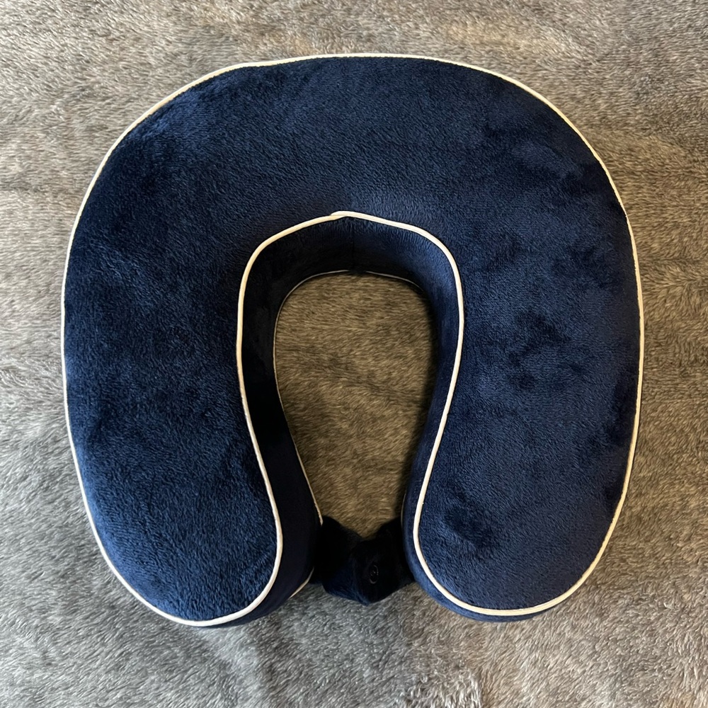 Navy Blue Travel Neck Pillow
